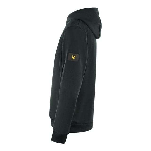 Lyle & Scott Lyle & Scott Men's Plain Cotton Pullover Hoodie in Black - 3