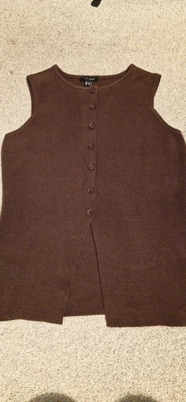 New Look New Look brown waistcoat style top