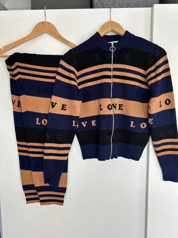 Never Fully Dressed Never fully dressed knitted love lounge set