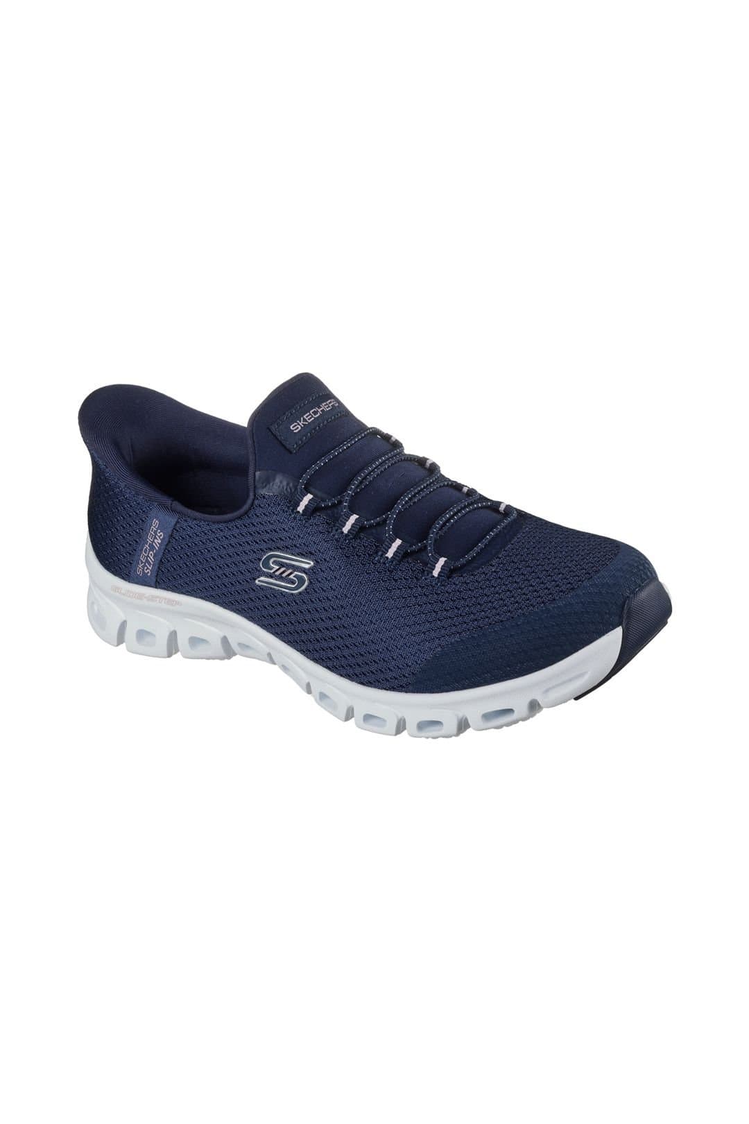 Skechers Skechers Women's GLIDE-STEP PURSUIT Slip-In Mesh Bungee Navy