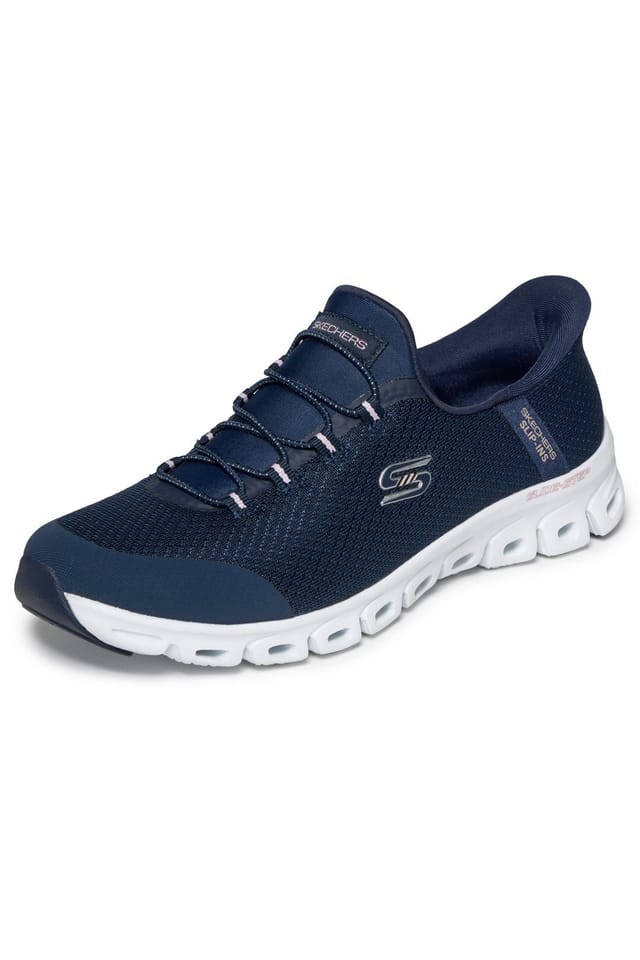 Skechers Skechers Women's GLIDE-STEP PURSUIT Slip-In Mesh Bungee Navy - 2