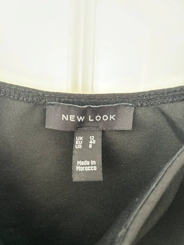 New Look Black New Look crop top