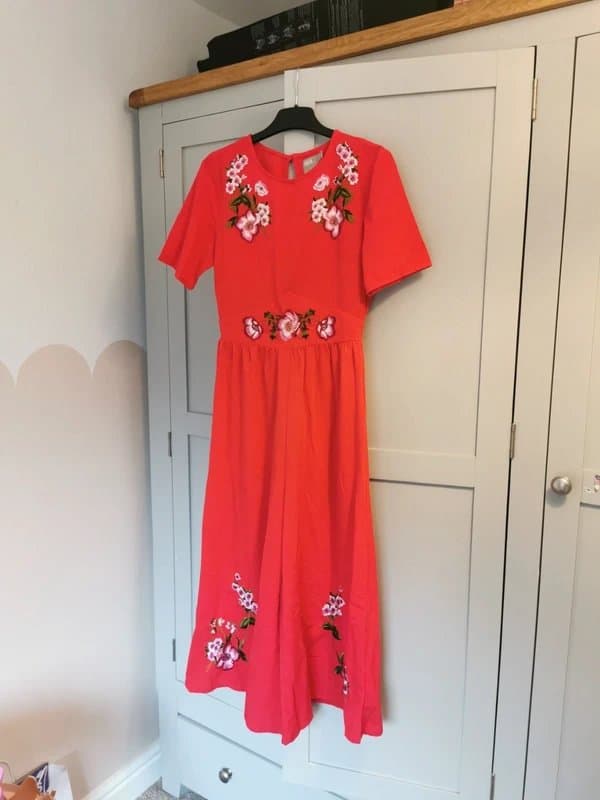 ASOS Asos embroidered jumpsuit