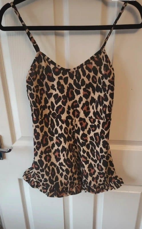 I Saw it First 50% Off NWT animal print playsuit  perfect for city breaks cruises or summer beach holidays