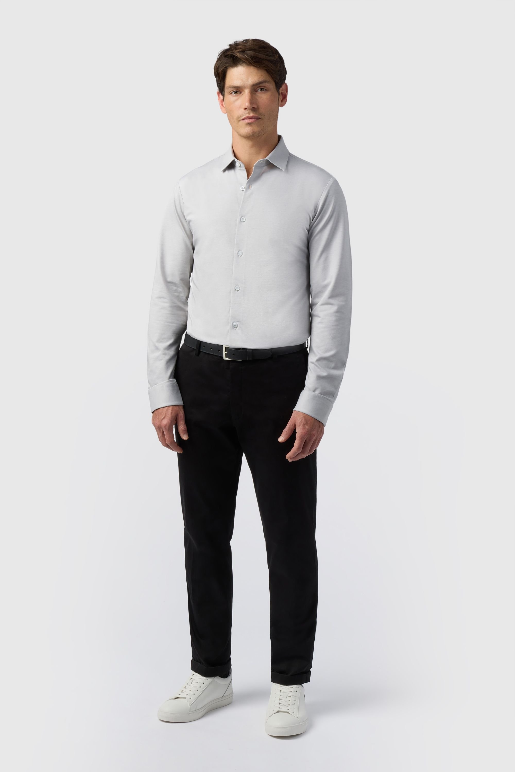 Melka Melka Men's Jersey Shirt in Grey - 2