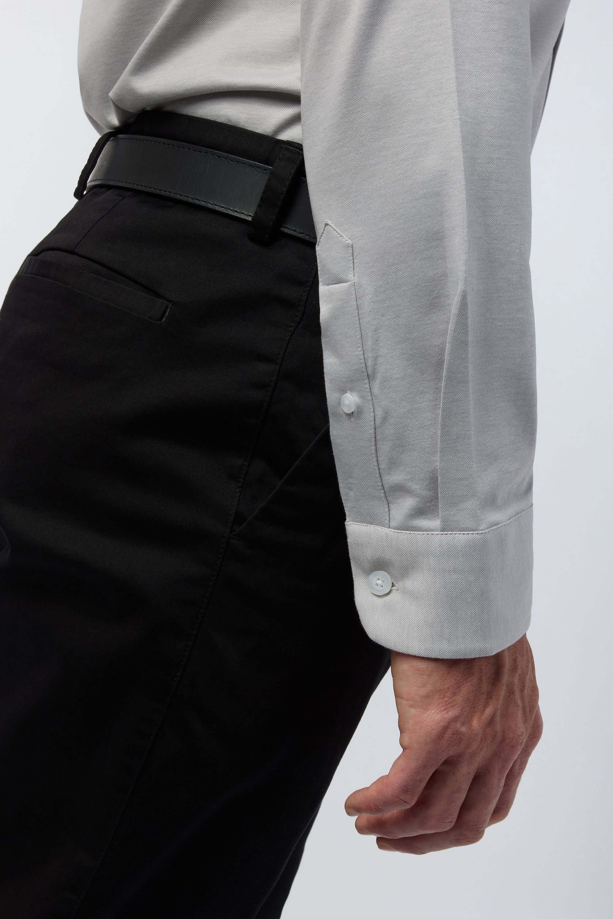 Melka Melka Men's Jersey Shirt in Grey - 4