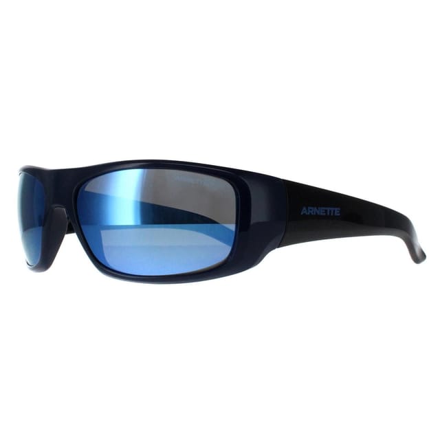 Arnette Arnette Men's Rectangle Dark Blue Dark Grey Mirror Water Polarized Hot Shot AN4182 - 2