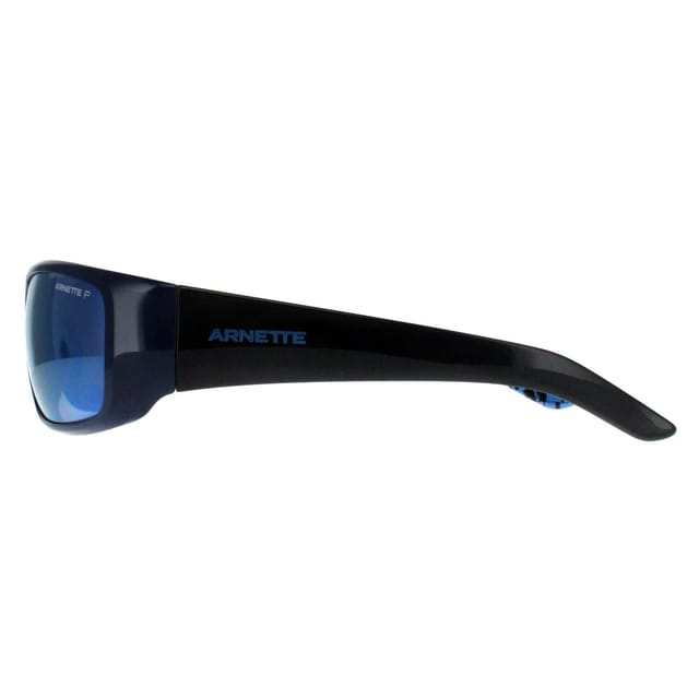 Arnette Arnette Men's Rectangle Dark Blue Dark Grey Mirror Water Polarized Hot Shot AN4182 - 3