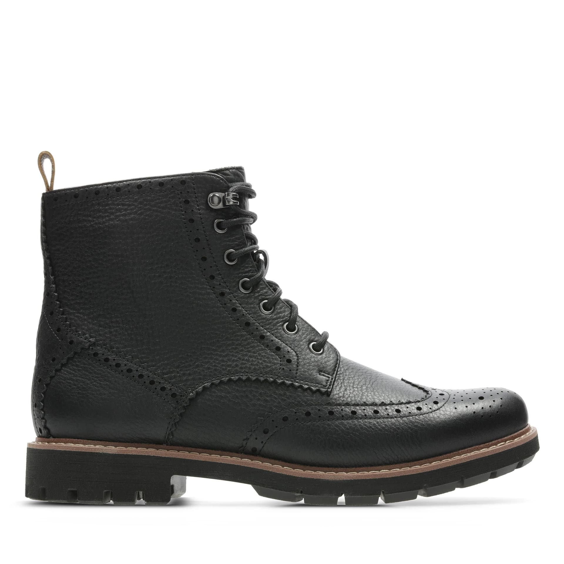 Clarks Clarks Men's Batcombe Lord Black Ankle Boots, Lace Up