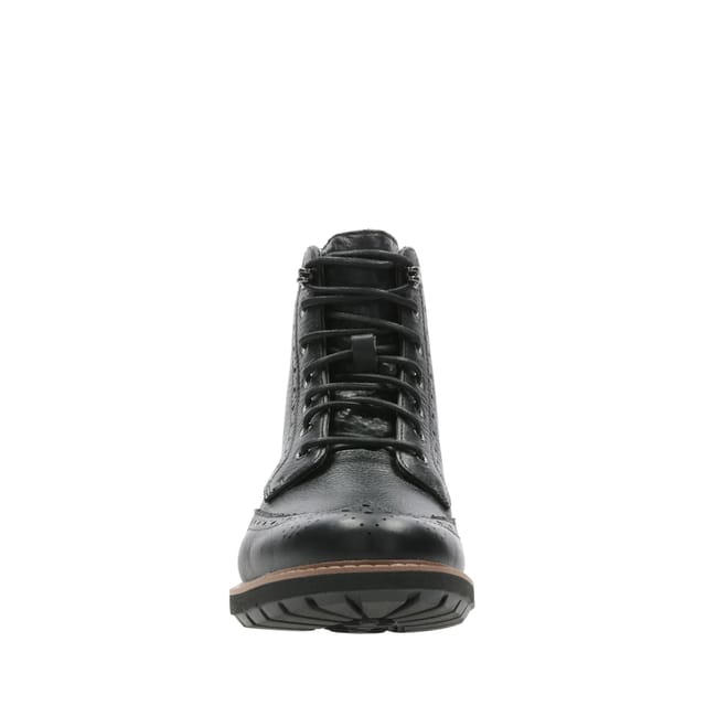Clarks Clarks Men's Batcombe Lord Black Ankle Boots, Lace Up - 3