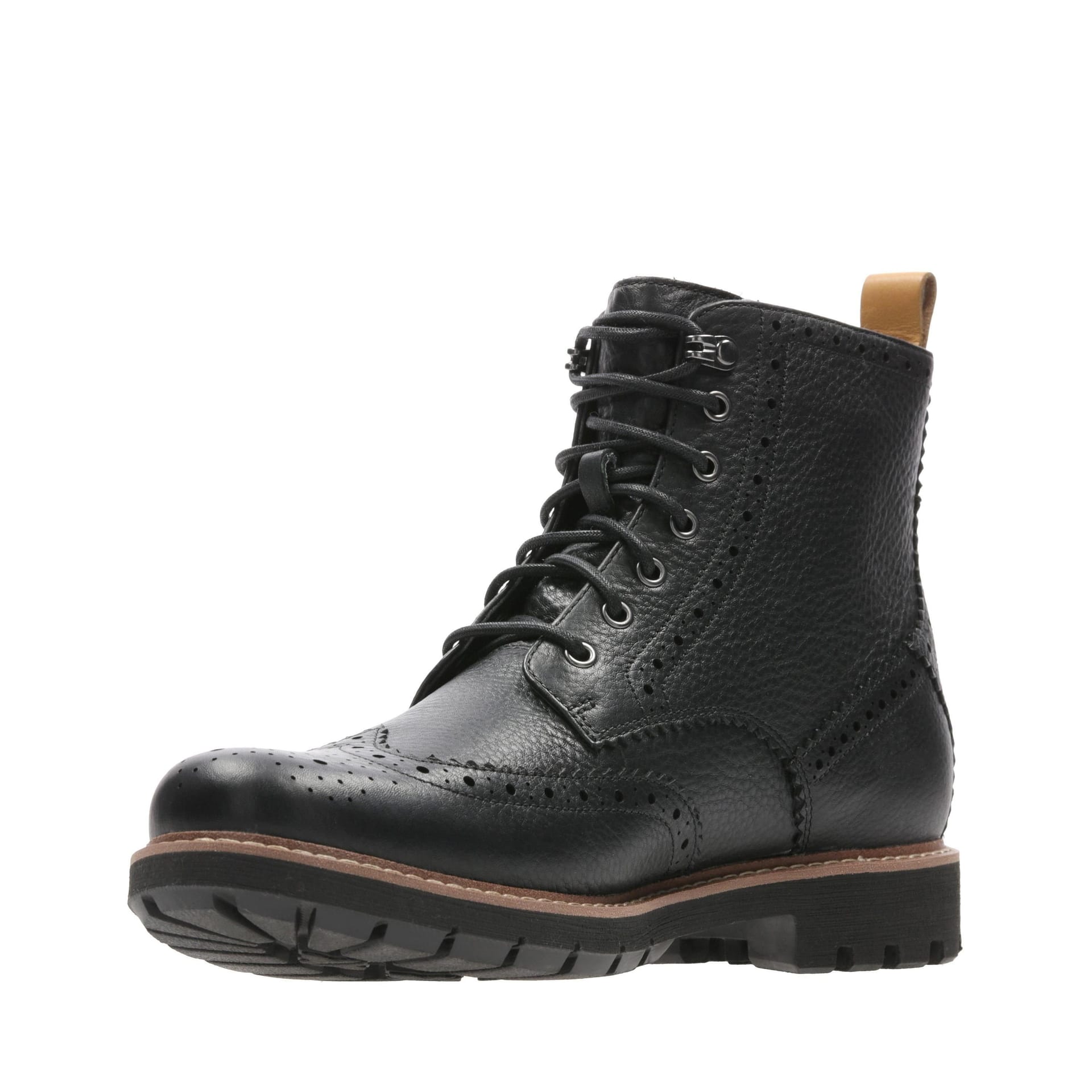 Clarks Clarks Men's Batcombe Lord Black Ankle Boots, Lace Up - 4