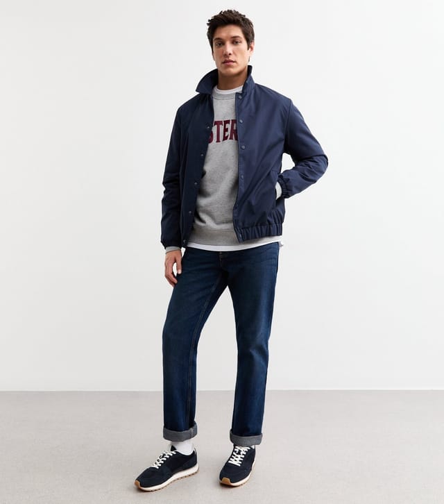 New Look Men's Grey Oversized Amsterdam Print Sweatshirt New Look - 3