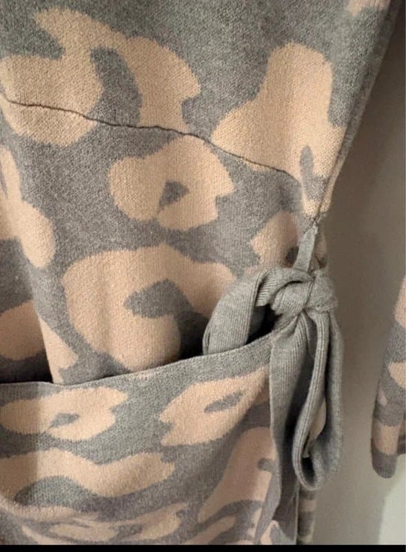 Never Fully Dressed Never fully dressed knitted wrap dress
