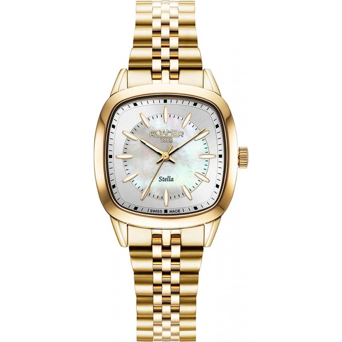 Roamer Roamer Women's 966847-48-20-20 Stella 33mm Quartz Watch in Gold - 1