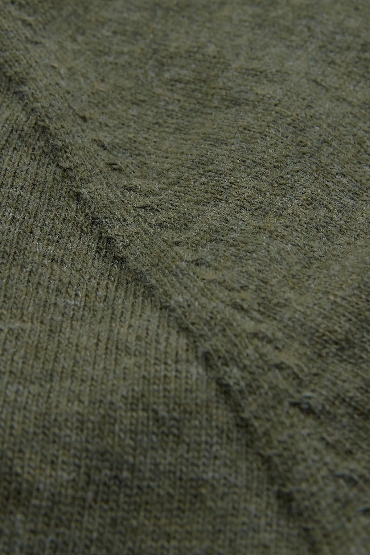 Celtic & Co Celtic & Co Women's Geelong Wool Slouch Turtleneck Sweater in Dark Olive - 4