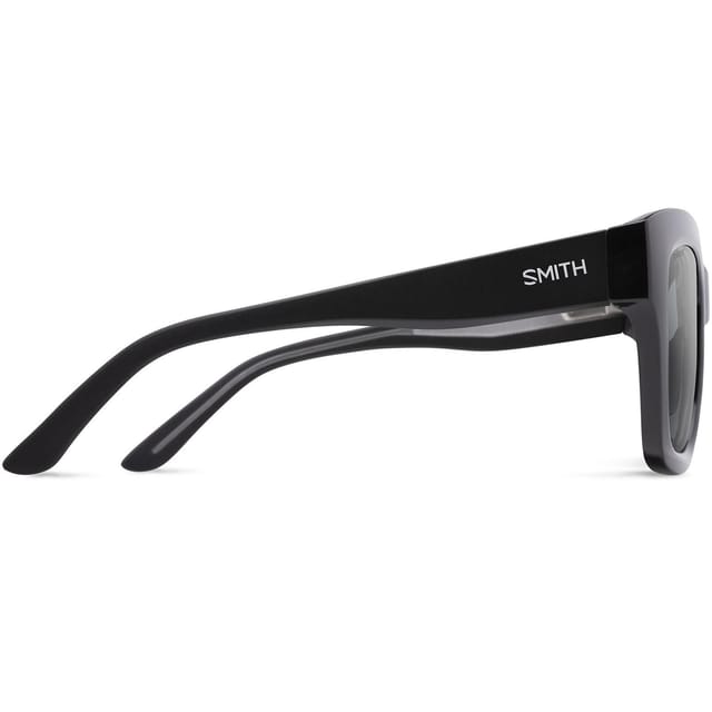 Smith Smith Women's Square Black Grey Polarized Sway - 3