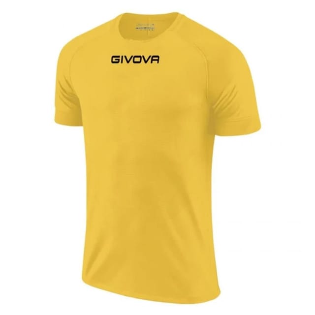 Givova Givova Men's Capo T-Shirt in Yellow - 3