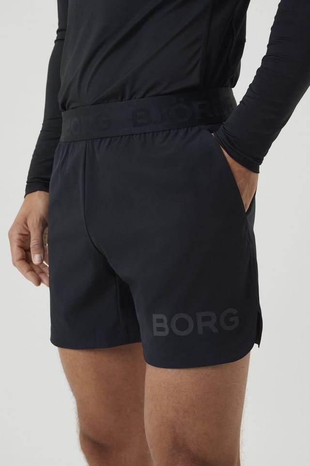 Bjorn Borg Bjorn Borg Men's Designer Sport Running Shorts in Burnt Orange - 3