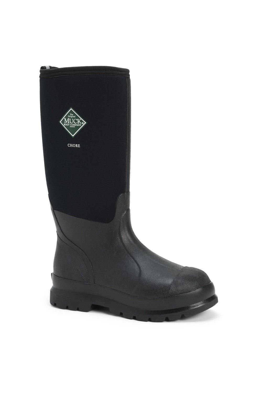 Muck Boots Muck Boots Men's 'Chore Classic Hi' Wellingtons in Black - 1