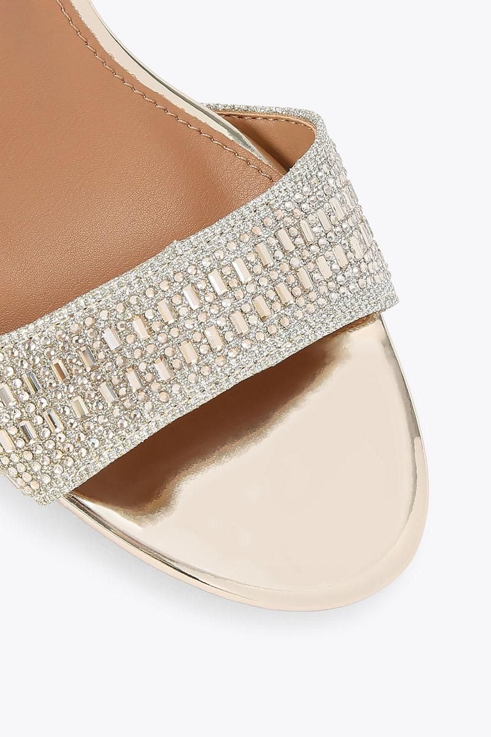 KG Kurt Geiger KG Kurt Geiger Women's 'Fleur Bling' Heels in Gold - 4