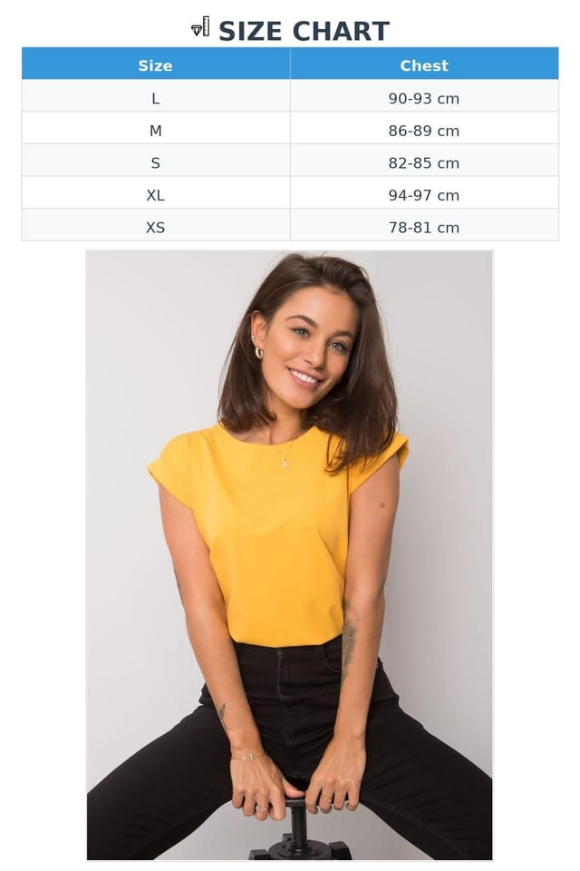 Love Lace Love Lace Women's Everyday Straight Cut Round Neck T-Shirt in Mustard - 3