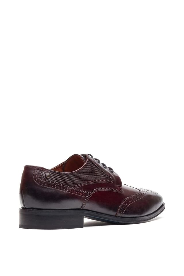 Base London Base London Men's Steeple Brogue Shoe in Brown - 2