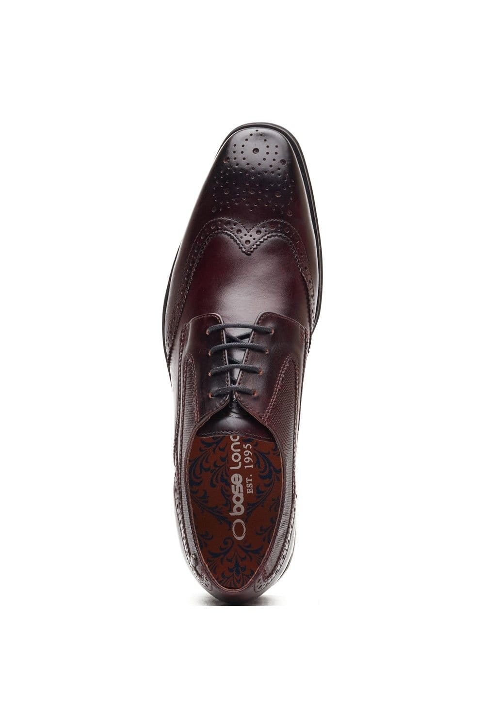 Base London Base London Men's Steeple Brogue Shoe in Brown - 4
