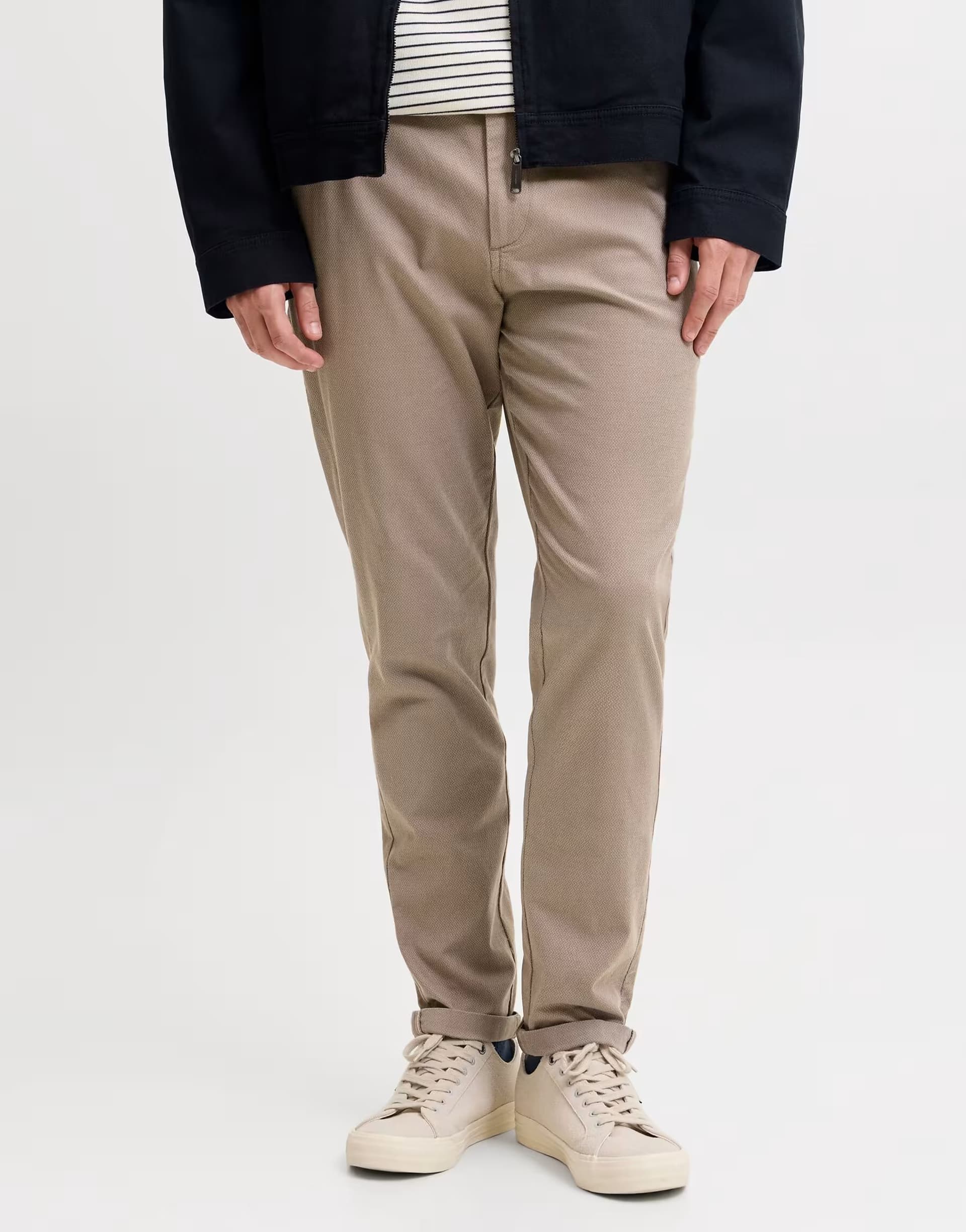 ASOS Jack & Jones Chino trousers in brindle