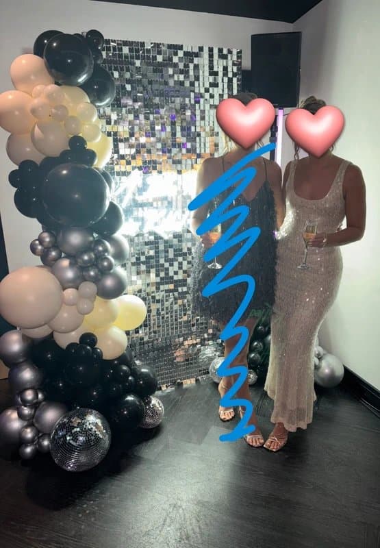 New Look New look sequin embellished midi dress - cream size 12