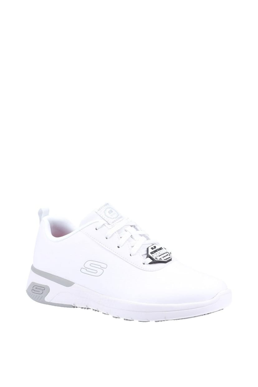 Skechers Skechers Women's Marsing Gmina Slip Resistant Occupational Shoe in White - 1