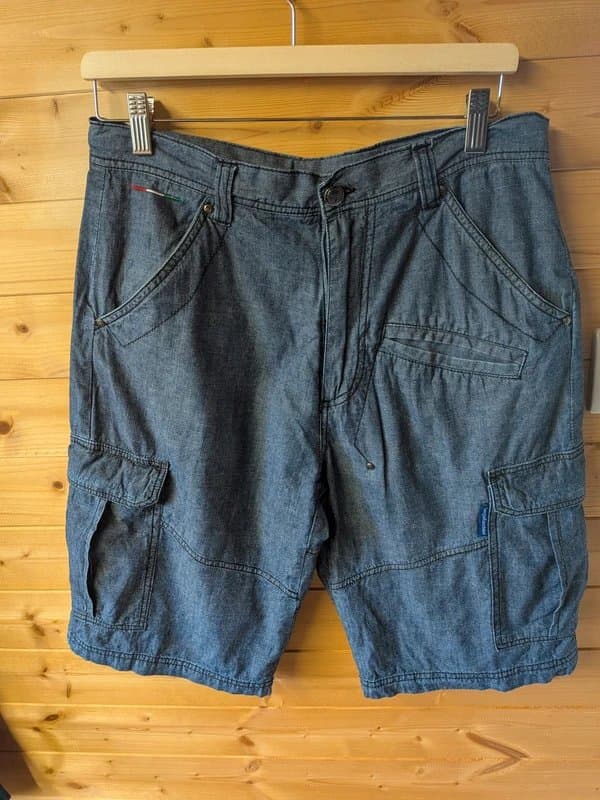 Sergio Tacchini Y2k size small Sergio tachini lightweight denim shorts