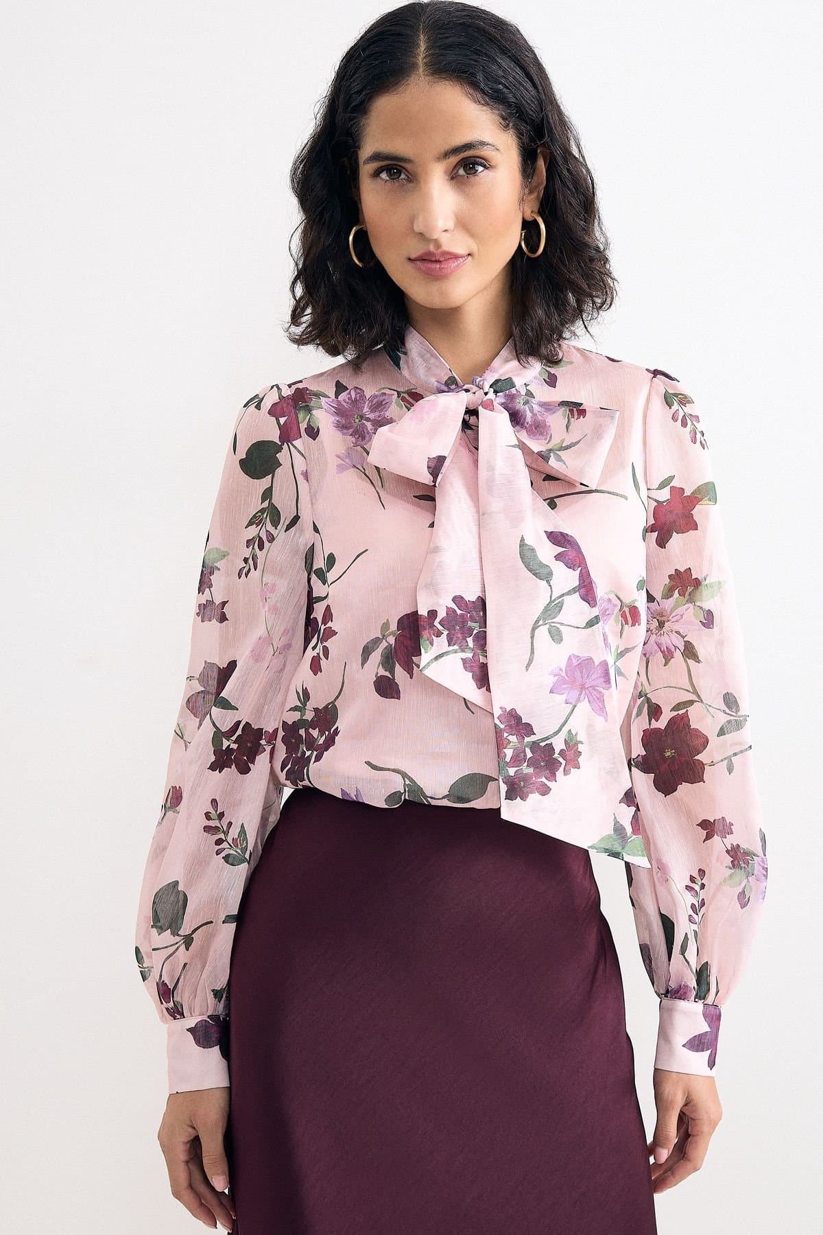Phase Eight Phase Eight Women's Estelle Blouse in Pale Pink