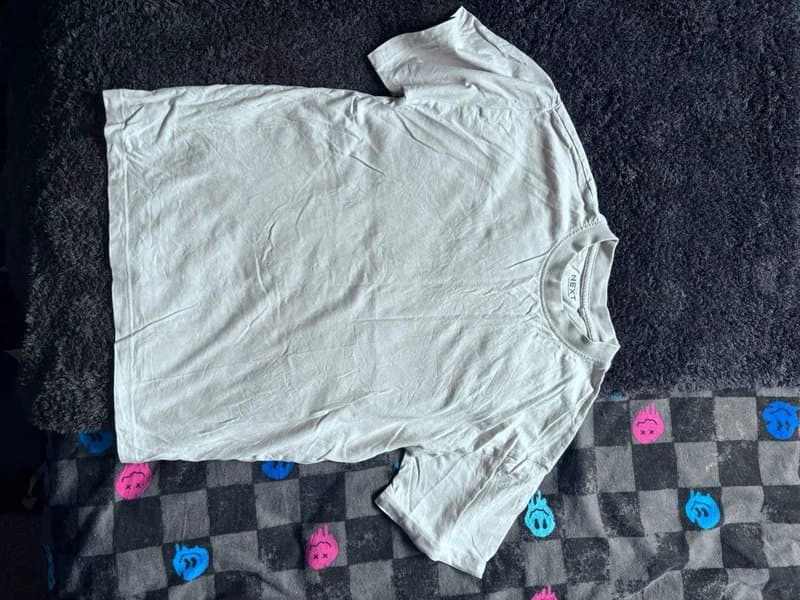 Next Light Grey Oversized Fit T-Shirt from Next Age 9