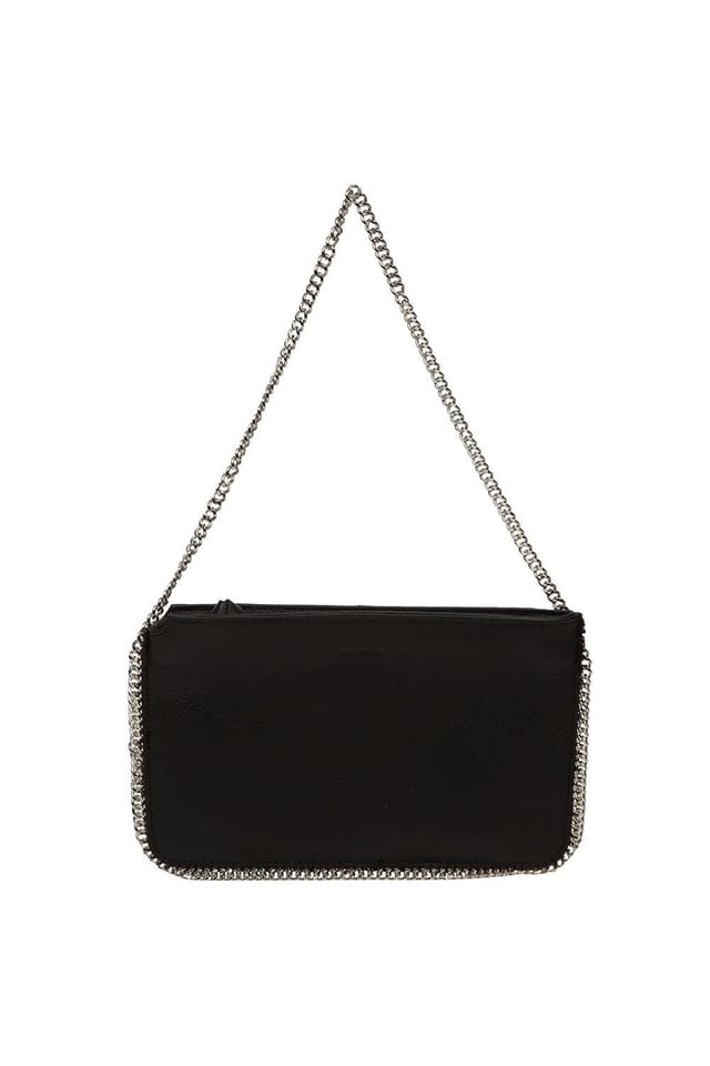Pure Luxuries London Pure Luxuries London Women's 'Adelaide' Leather Evening Bag in Black - 2