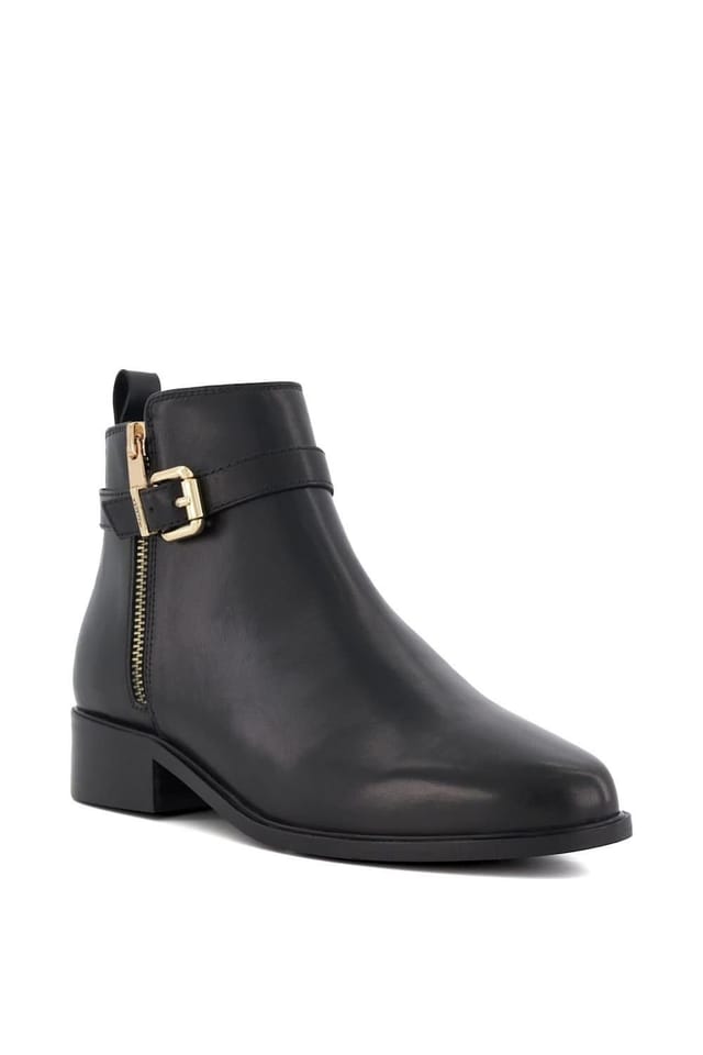 Dune London Dune London Women's 'Pepi' Leather Ankle Boots in Black - 2