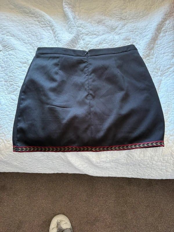 New Look New Look Embroidered Skirt