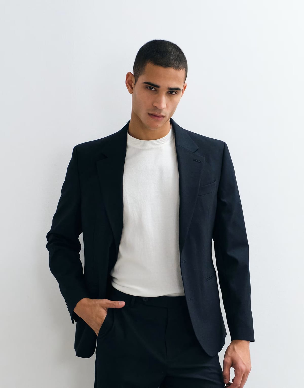 ASOS ASOS DESIGN slim suit blazer in navy - 1