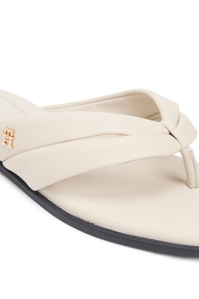 Tommy Hilfiger Tommy Hilfiger Women's Elevated Toe Post LSandal Classic Beige - 3
