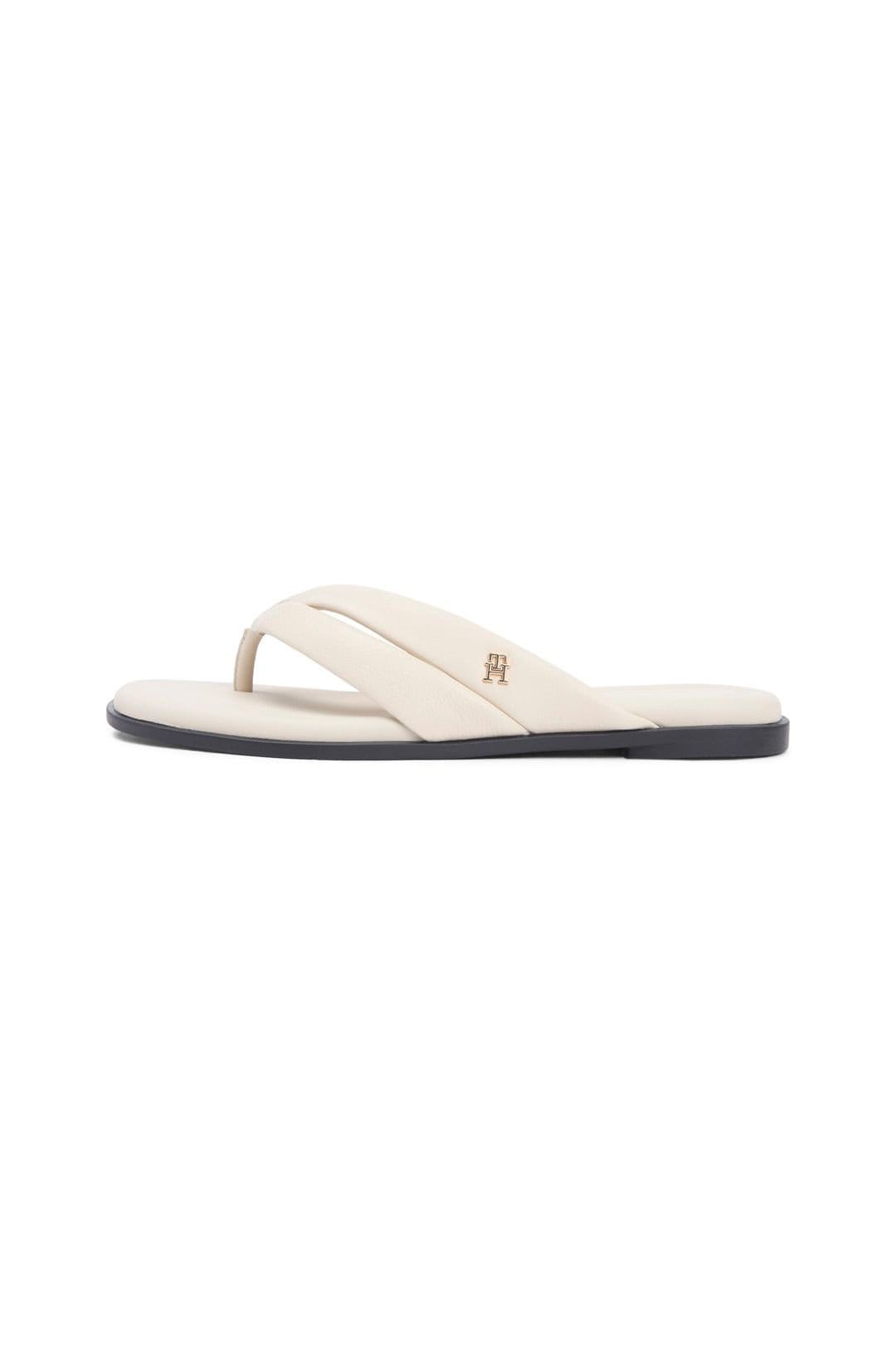 Tommy Hilfiger Tommy Hilfiger Women's Elevated Toe Post LSandal Classic Beige - 4