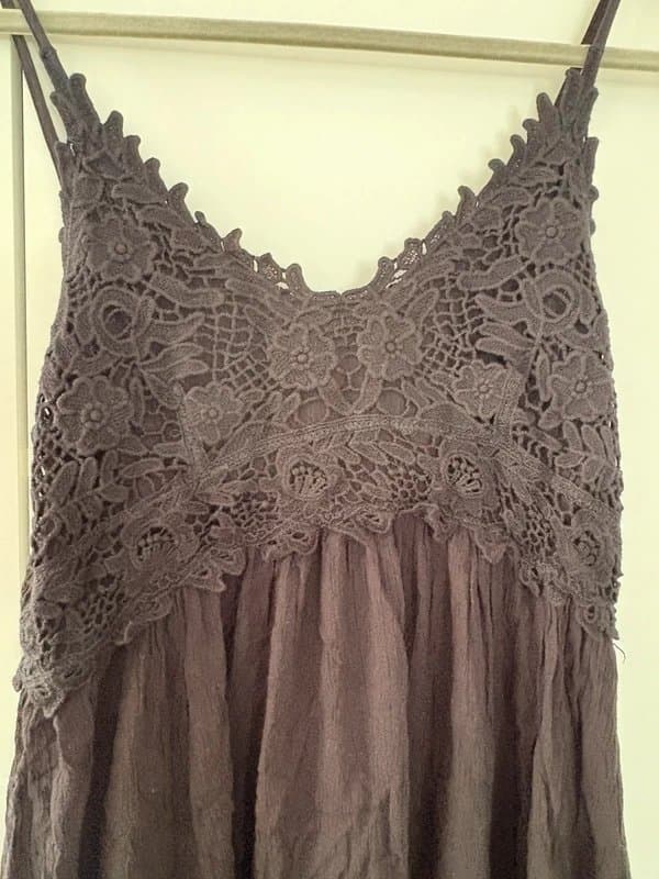 New Look New look beach dress with crochet detail