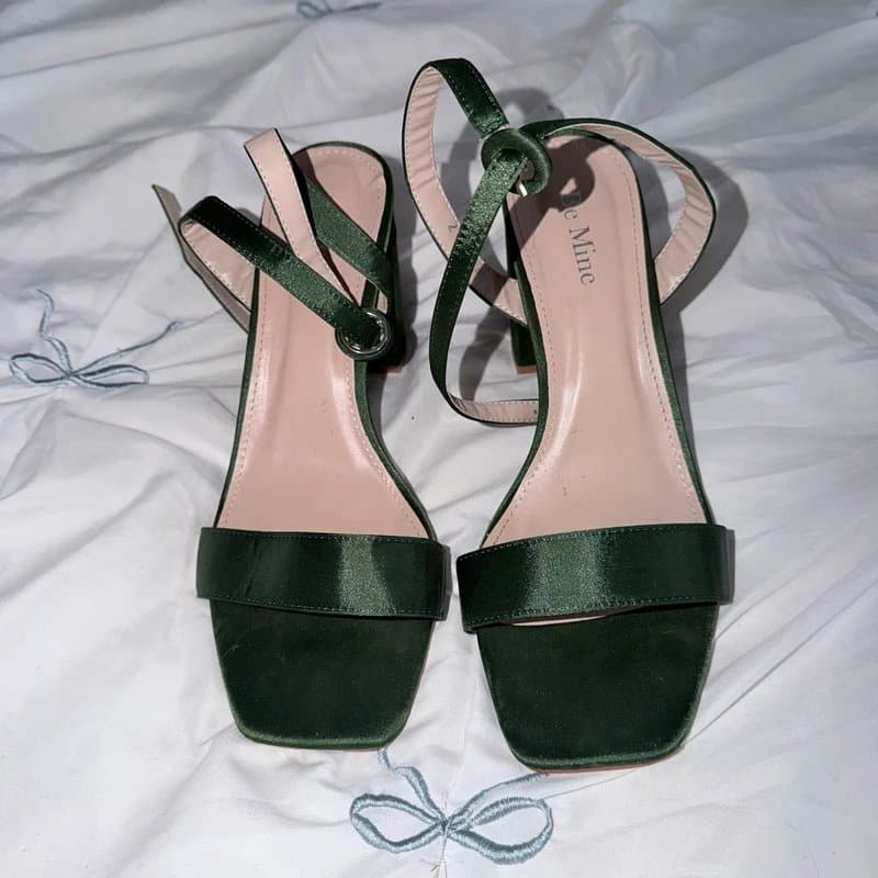 ASOS Green Heels