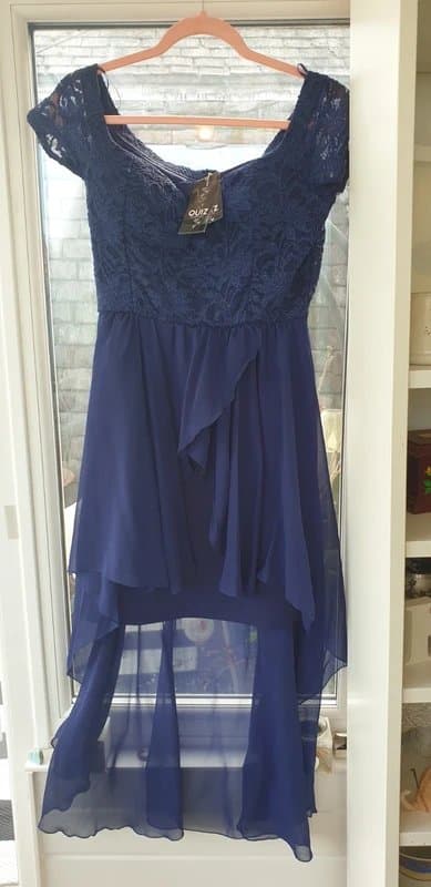 Quiz Skater dress drop hem layered dress babydoll dress Christmas party summer garden party prom