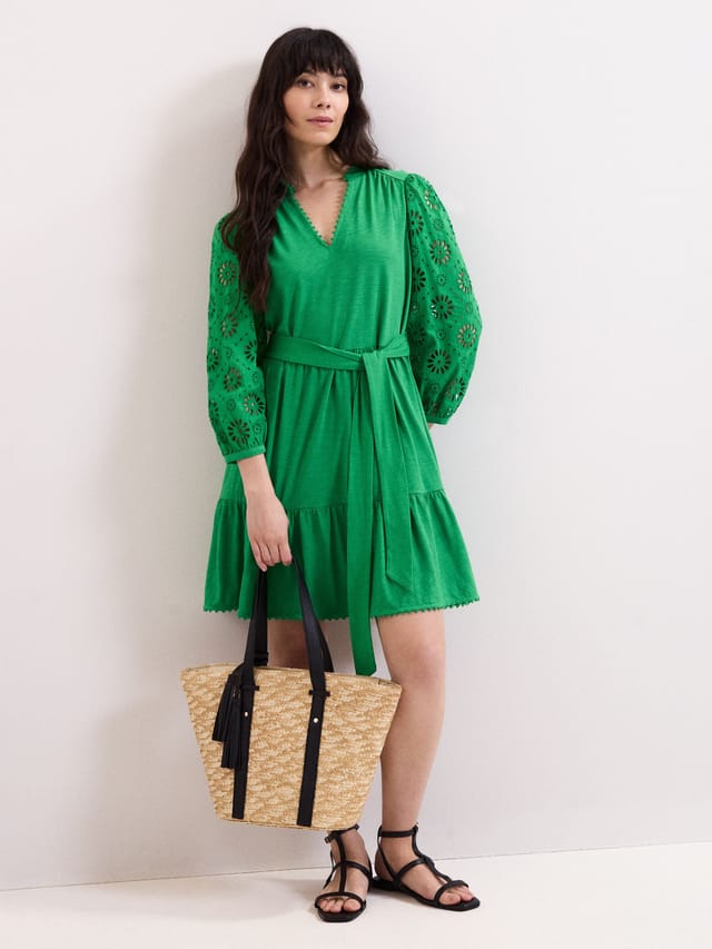 Phase Eight Phase Eight Women's Florie Green Dress in Emerald - 2