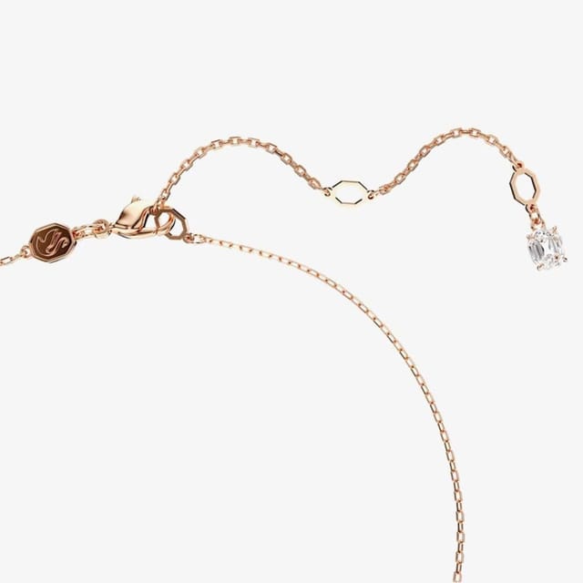 Swarovski Swarovski Women's Hyperbola Rose Gold Plated Inifinity Pendant Necklace 5677623 - 3