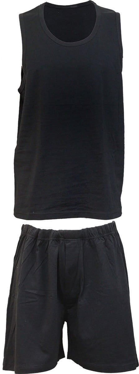 Spiral Spiral Men's URBAN FASHION - 4pc Gothic Pyjama Set in Black - 2