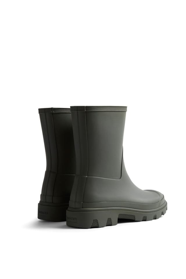 Hunter Hunter Men's Downpour Short Boot in Dark Olive - 2