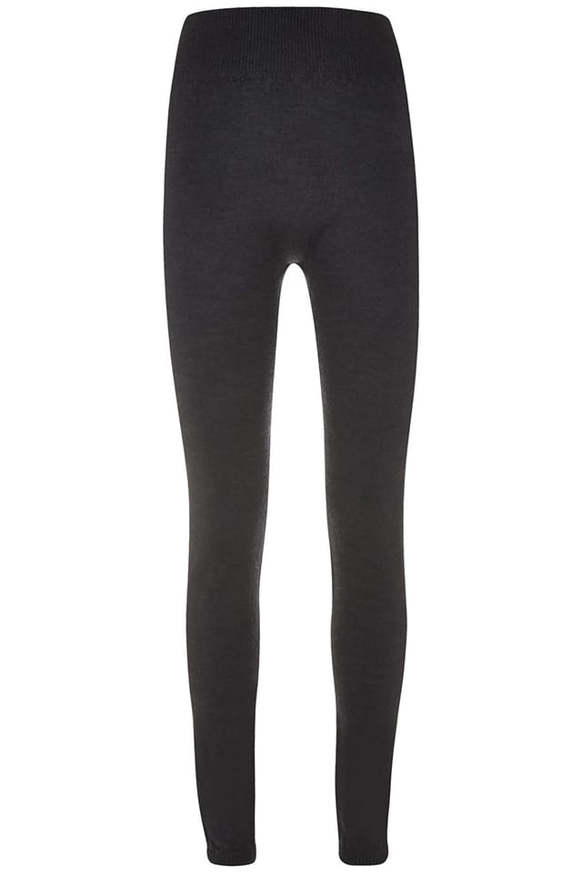 Celtic & Co Celtic & Co Women's British Merino Lounge Pants in Dark Grey - 2