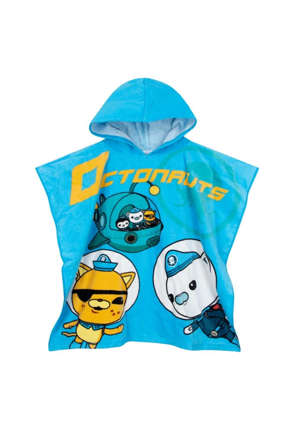 Octonauts Octonauts Men's Hooded Towel Poncho in Blue