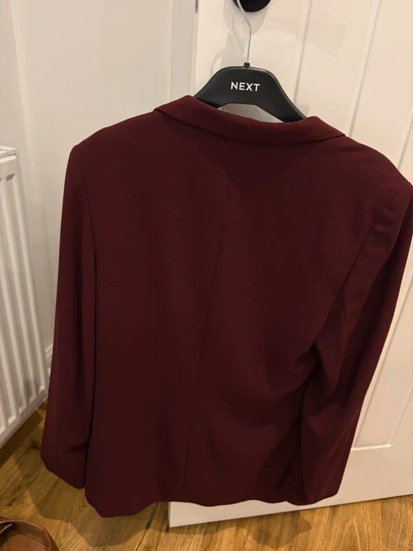 New Look Burgundy Blazer