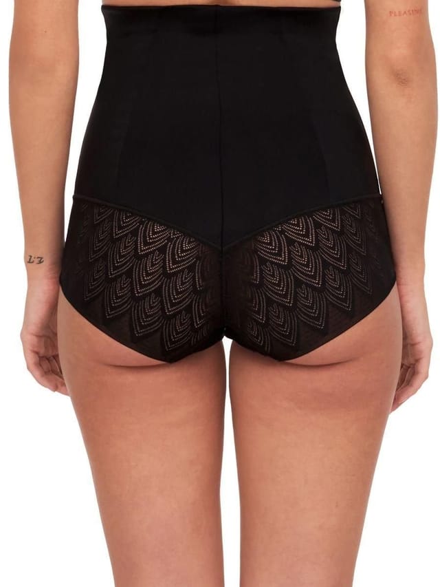 Chantelle Chantelle Women's Sexy Shape Very High Waisted Brief in Black - 2